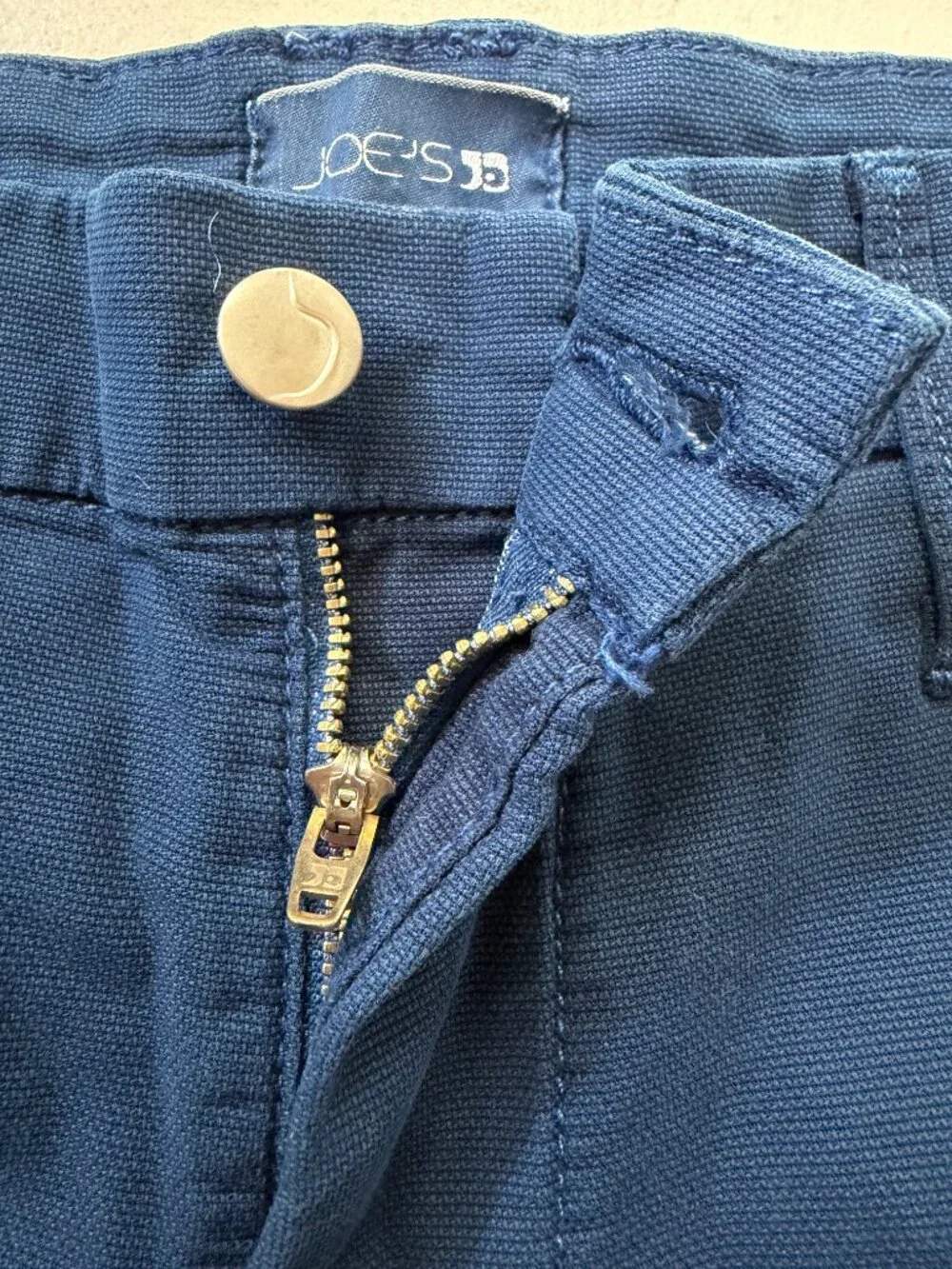 Joe's Jeans Shorts Men's Size 30 Oasis Blue Stretch Chino Casual Mid Rise